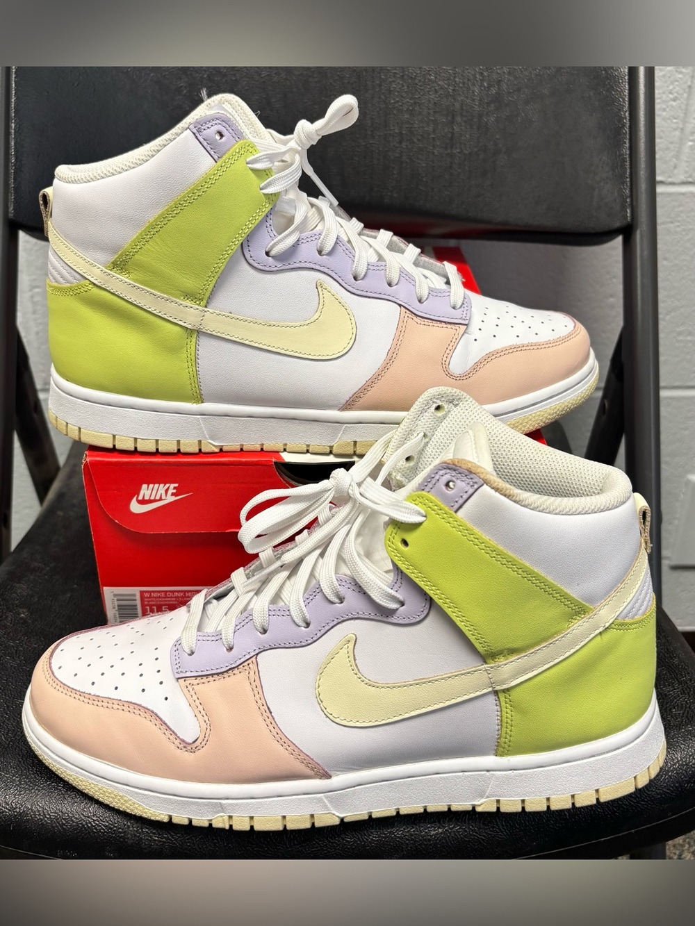 Nike Dunk High Wmns 'Lemon Twist' - Size 11.5W/10M